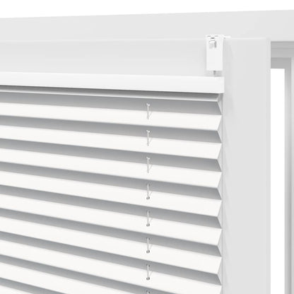 Tenda Plissettata 60x125cm Bianca Oscurante - homemem39