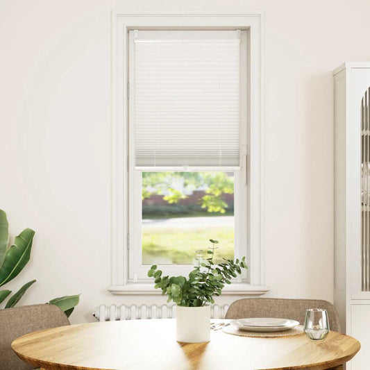 Tenda Plissettata 60x125cm Bianca Oscurante - homemem39