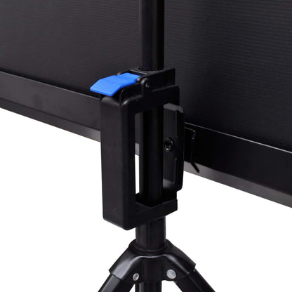 Schermo di Proiezione Tinta unita Nero e Bianco 89 pollici