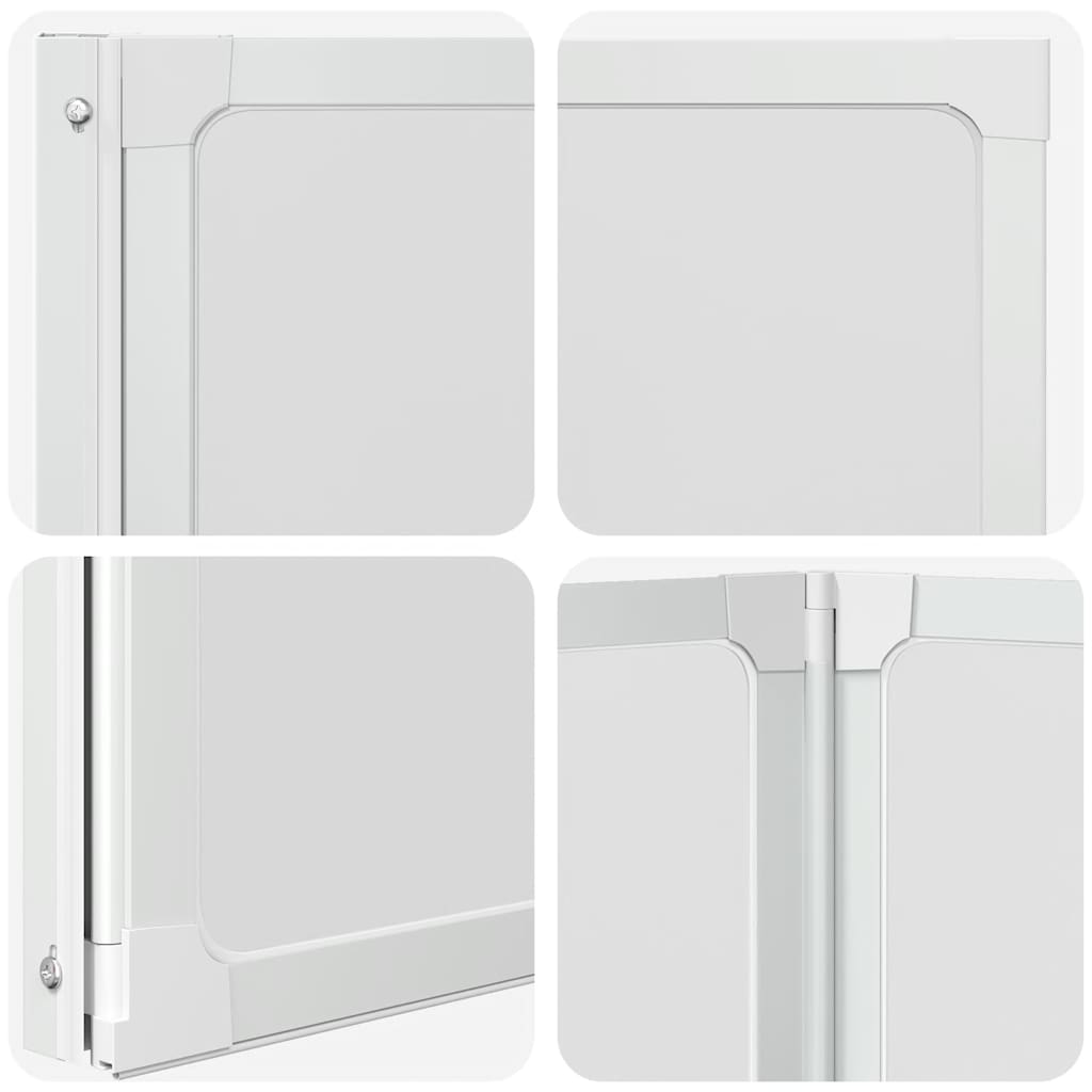 Doccia da bagno a parete 141 x 132 cm 3 Pannelli pieghevoli | homemem39
