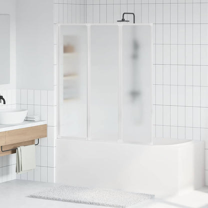 Doccia da bagno a parete 141 x 132 cm 3 Pannelli pieghevoli