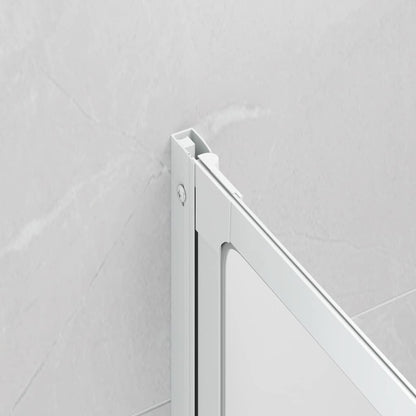 Doccia da bagno a parete 141 x 132 cm 3 Pannelli pieghevoli | homemem39