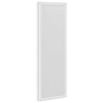 Doccia da bagno a parete 141 x 132 cm 3 Pannelli pieghevoli
