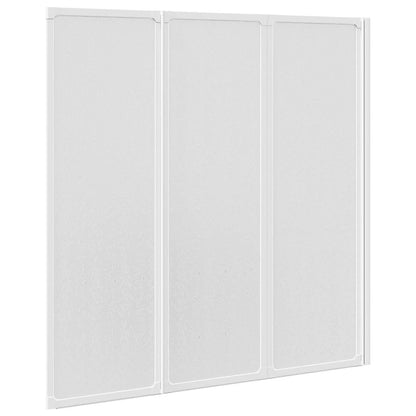 Doccia da bagno a parete 141 x 132 cm 3 Pannelli pieghevoli