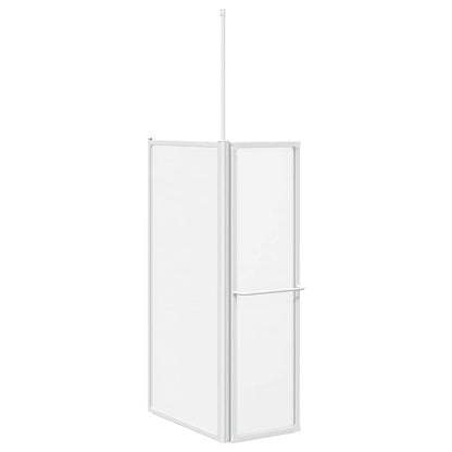 Schermo Box Doccia a L 70 x 120 x 137 cm 4 Pannelli Pieghevole