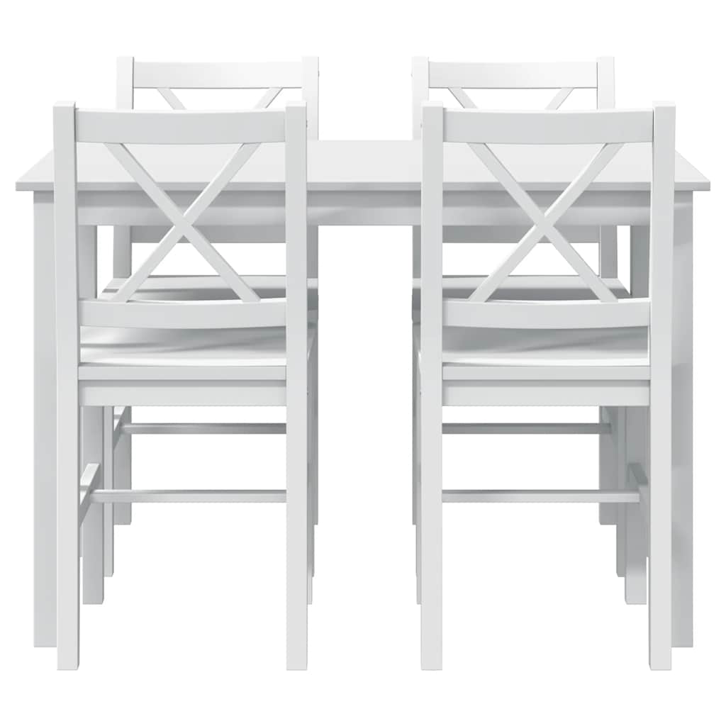 Set da Pranzo 5 pz Bianco - homemem39