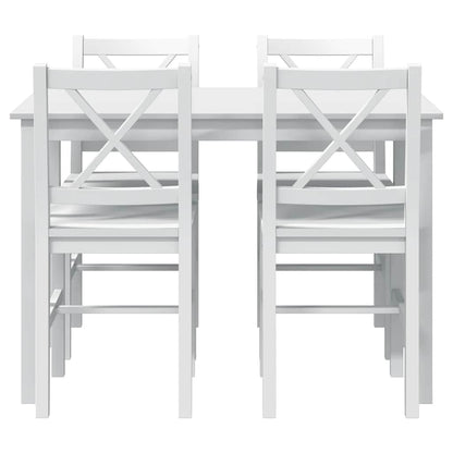 Set da Pranzo 5 pz Bianco - homemem39