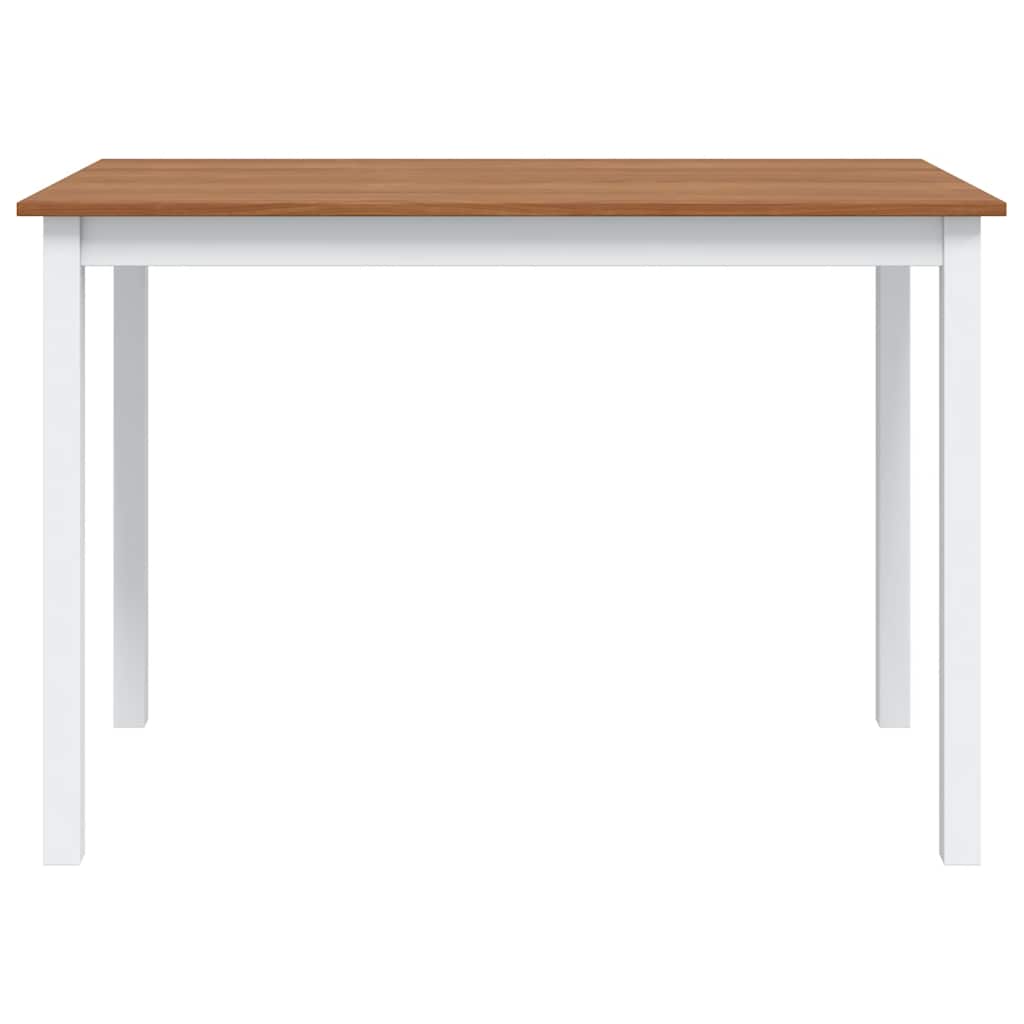 Set da Pranzo 5 pz Marrone e Bianco