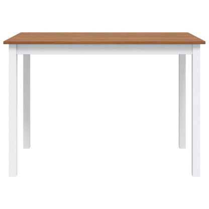 Set da Pranzo 5 pz Marrone e Bianco