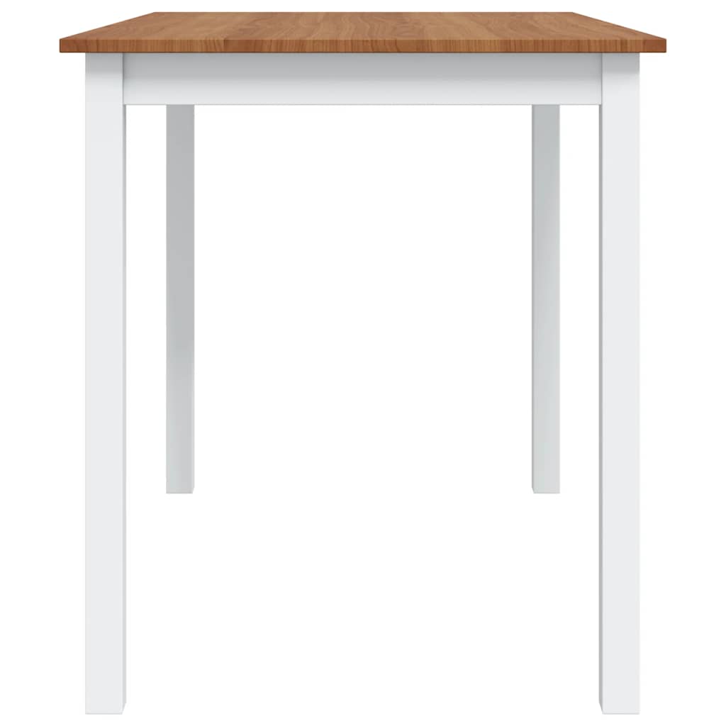 Set da Pranzo 5 pz Marrone e Bianco