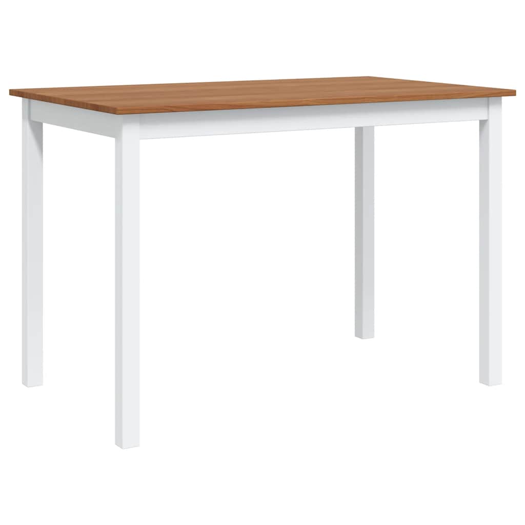 Set da Pranzo 5 pz Marrone e Bianco