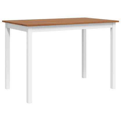 Set da Pranzo 5 pz Marrone e Bianco