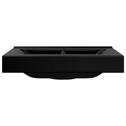 Lavello Bianco in Ceramica di Lusso con Foro Rubinetto 60x46 cm | homemem39