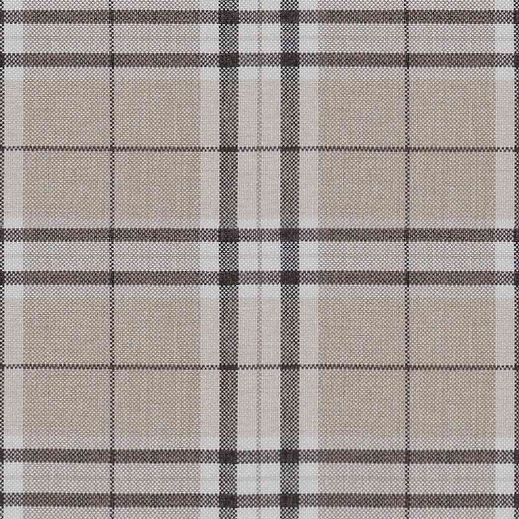 Poltrona con Cuscino Crema in Tessuto