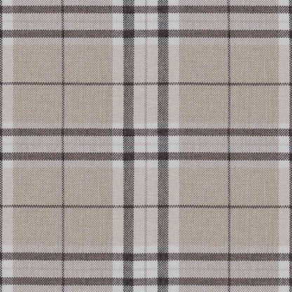 Poltrona con Cuscino Crema in Tessuto