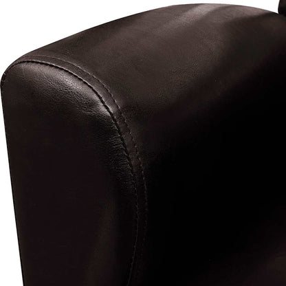 Poltrona Marrone Scuro in Similpelle