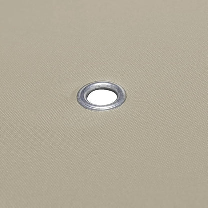 Telo di Ricambio per Gazebo 310g/m² Beige 3x4m - homemem39