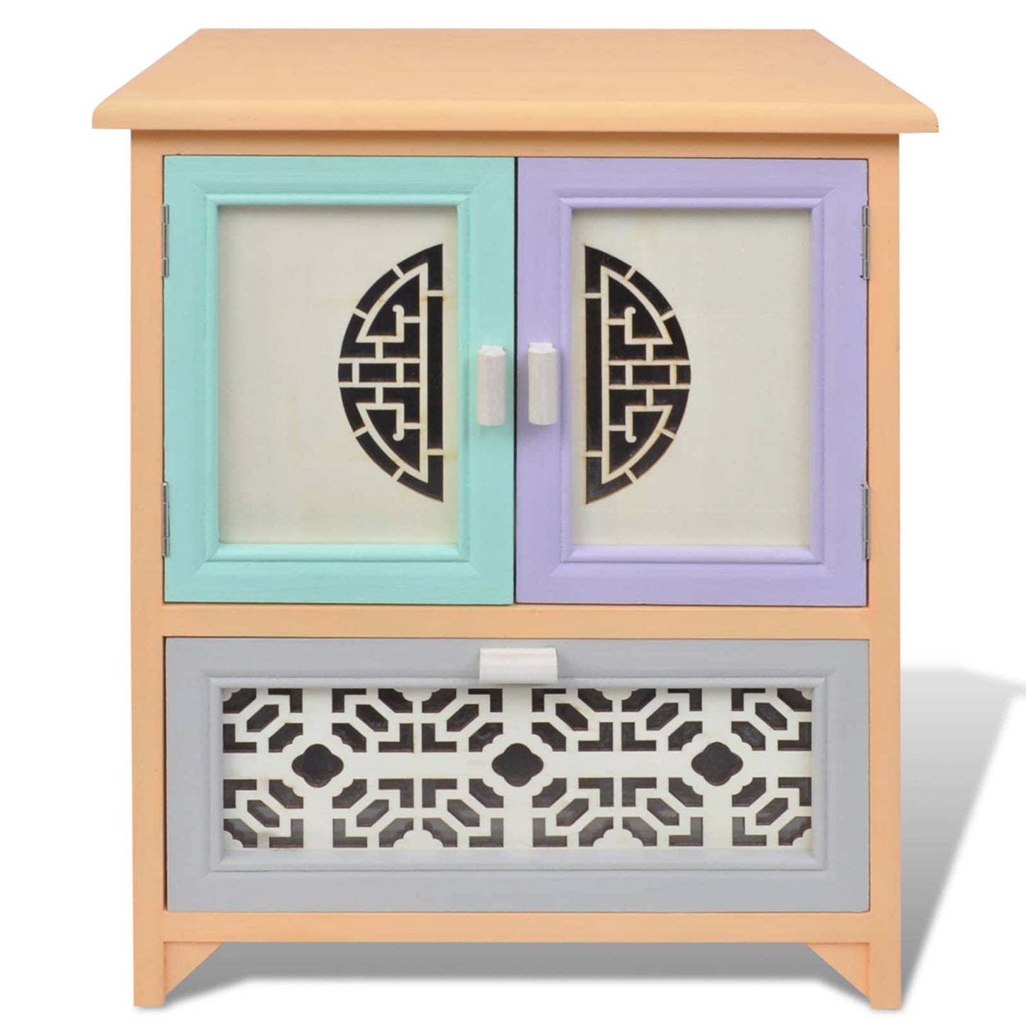 Mobile laterale Multicolore 46 x 34 x 55.5 cm