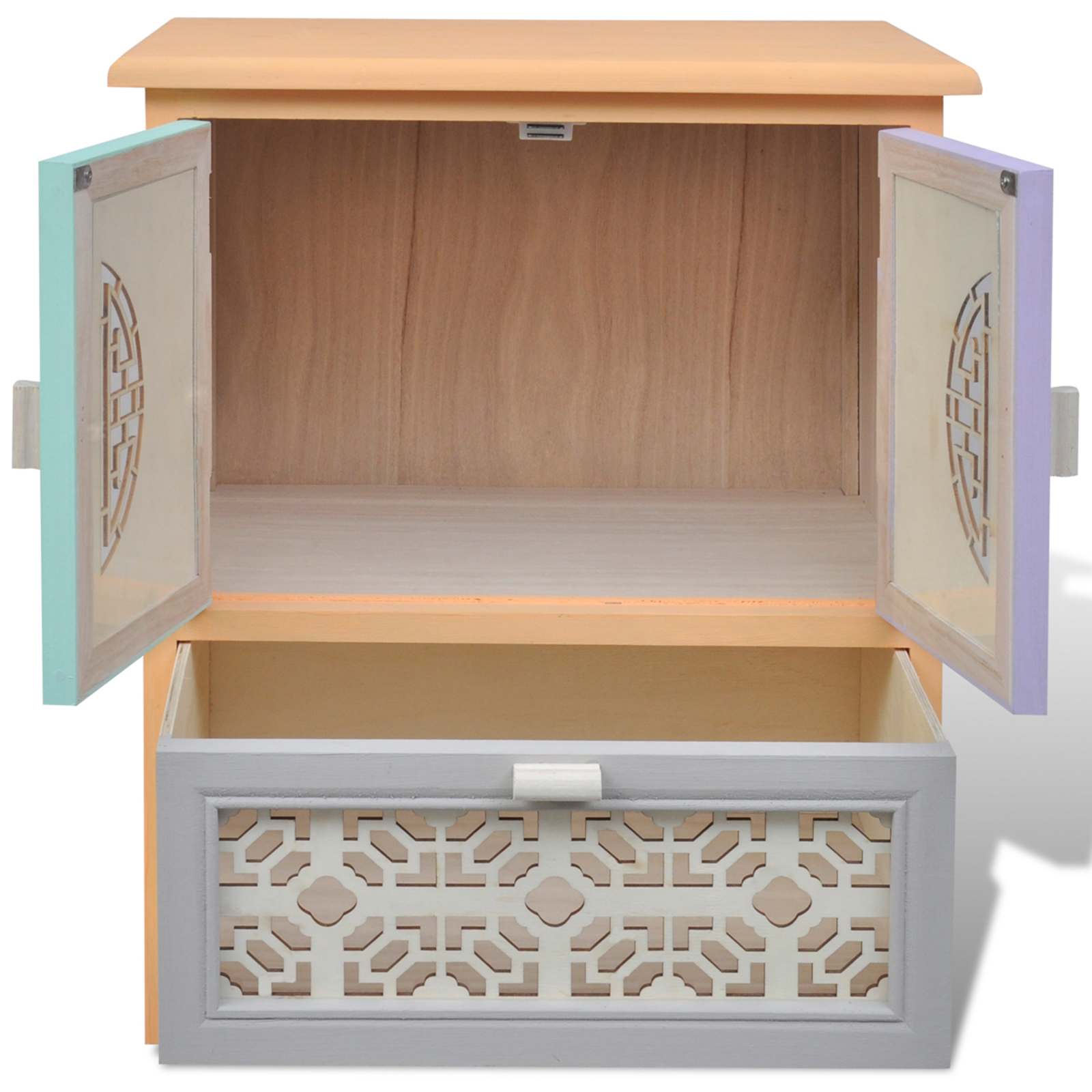 Mobile laterale Multicolore 46 x 34 x 55.5 cm | homemem39