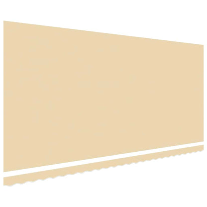 Tessuto di Ricambio per Tenda da Sole Crema 600x300 cm Poliestere - homemem39