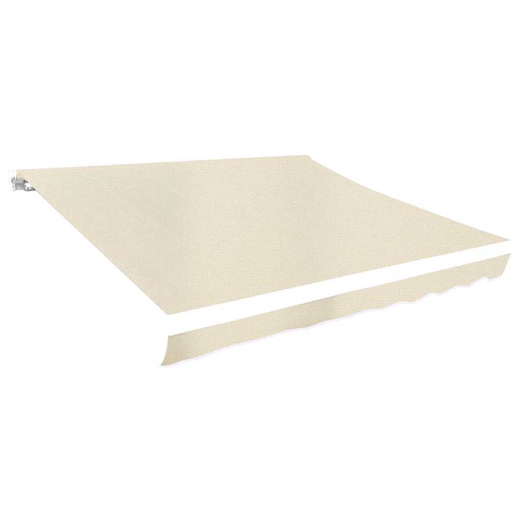 Tessuto di Ricambio per Tenda da Sole Crema 600x300 cm Poliestere - homemem39