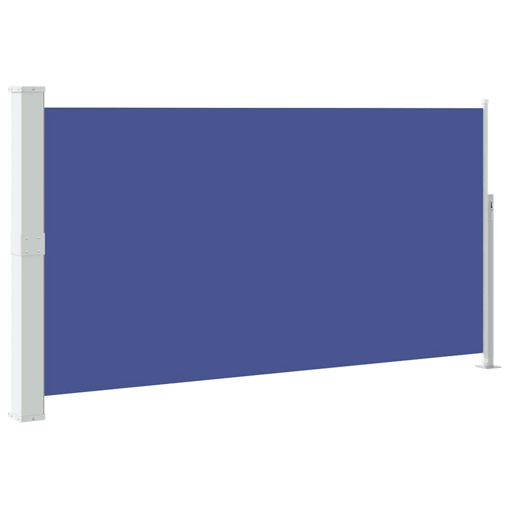 Tendalino Laterale per Patio Terrazzo 160 x 300 cm Blu | homemem39