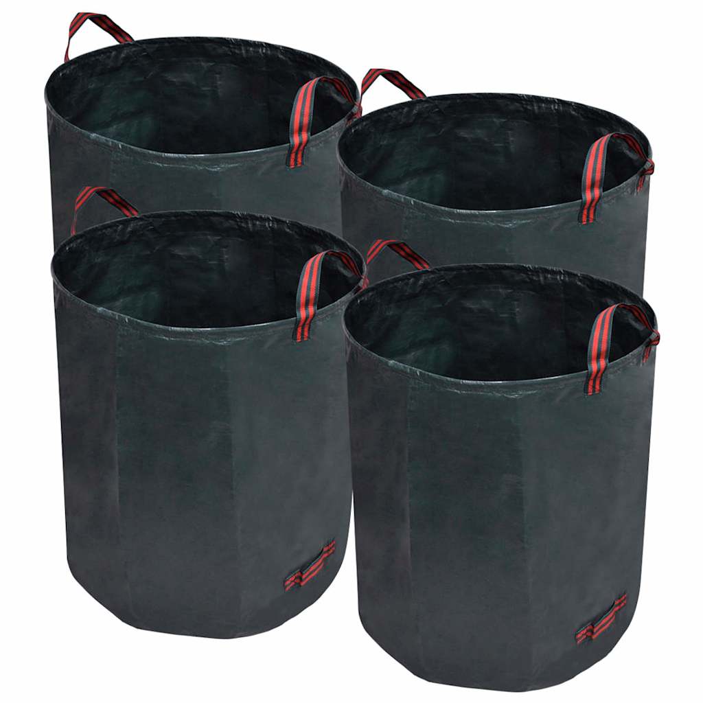 Sacco da giardino per rifiuti verde scuro 4 pz 272 L 150 g/sqm