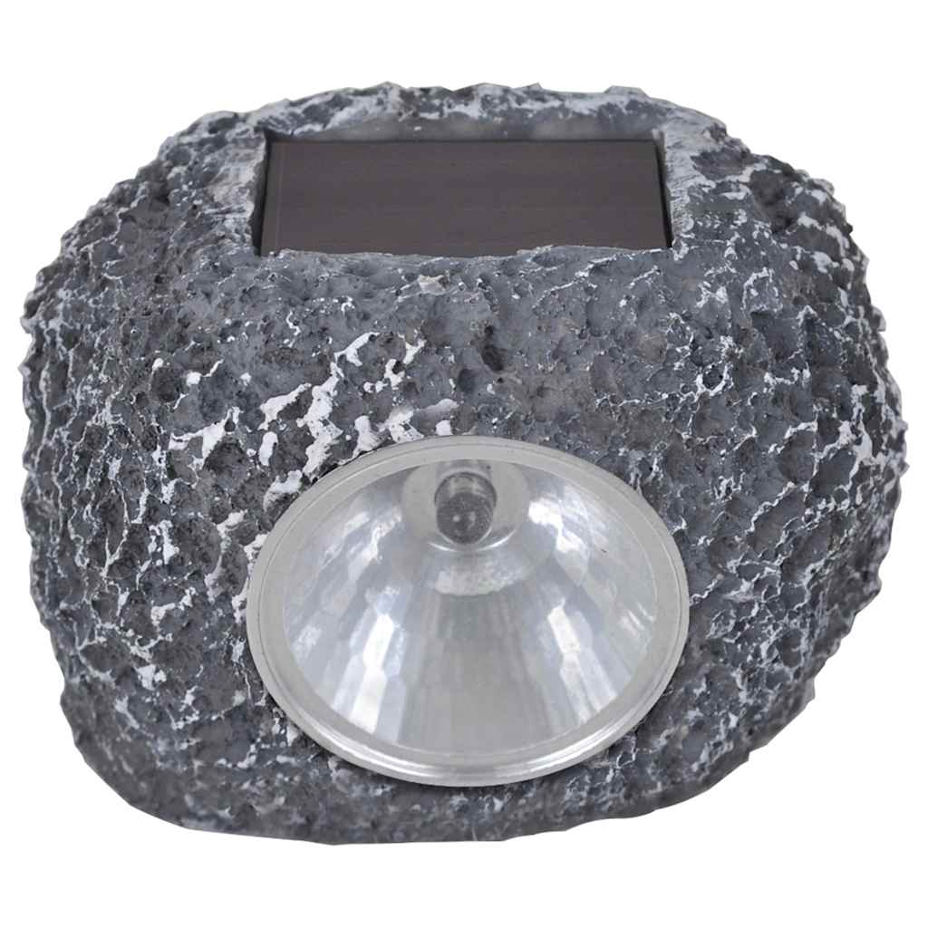 Outdoor Faretti Solari con LED Forma Pietra 12 pz | homemem39