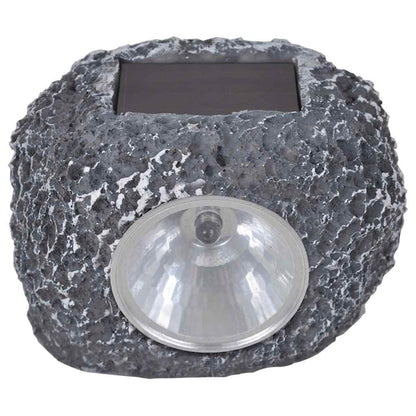 Outdoor Faretti Solari con LED Forma Pietra 12 pz | homemem39