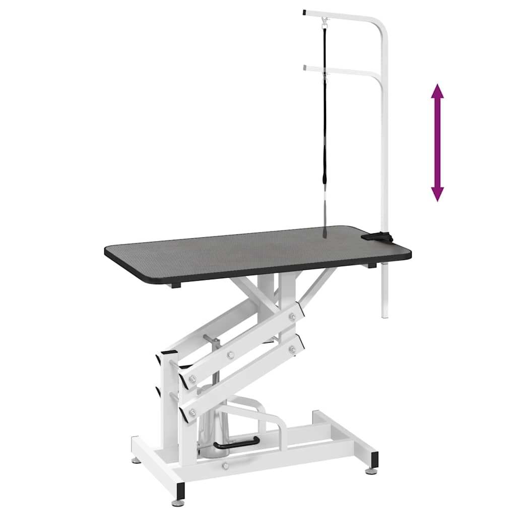 Tavolo di Toelettatura Idraulico per Cani Gatti Regolabile - homemem39