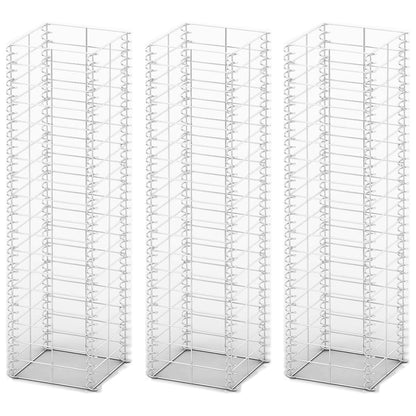 Gabionen-Set 3-tlg. aus verzinktem Draht 25 x 25 x 100 cm