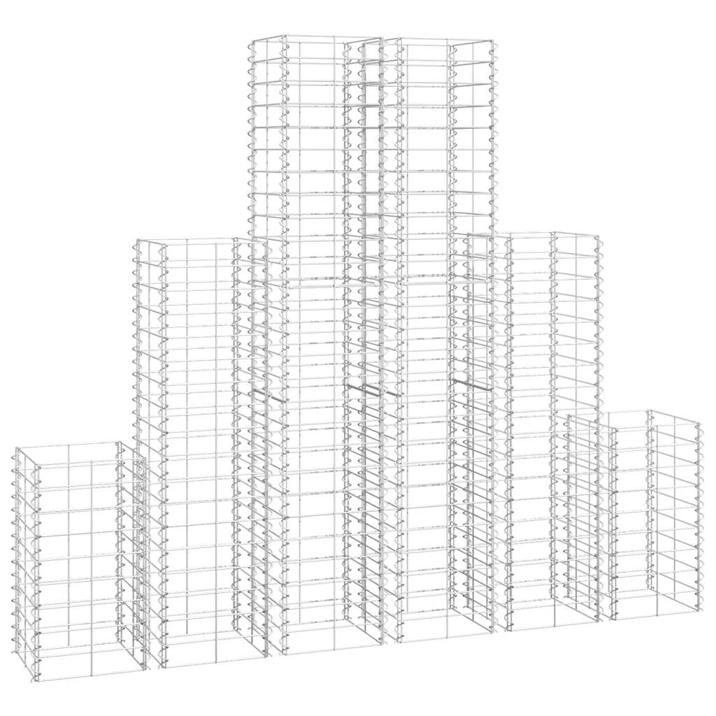 Set Gabbioni 6 pz in Filo Zincato | homemem39