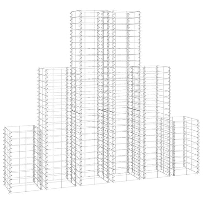 Set Gabbioni 6 pz in Filo Zincato | homemem39