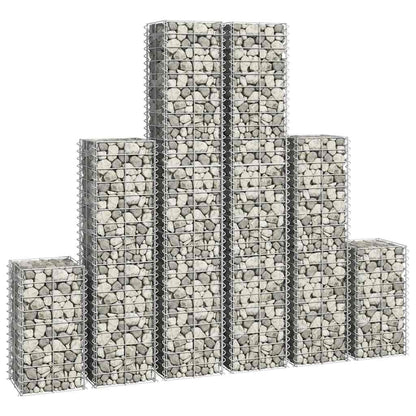 Set Gabbioni 6 pz in Filo Zincato | homemem39