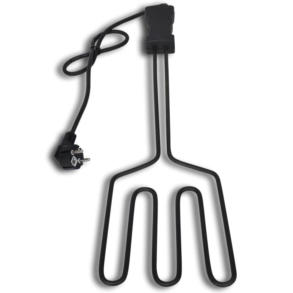 Barbecue elettrico carbonella BBQ accendino 1500 W - homemem39