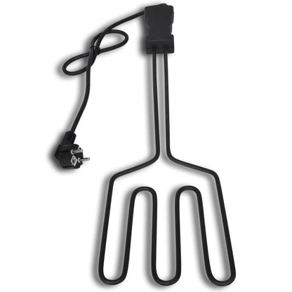 Barbecue elettrico carbonella BBQ accendino 1500 W - homemem39