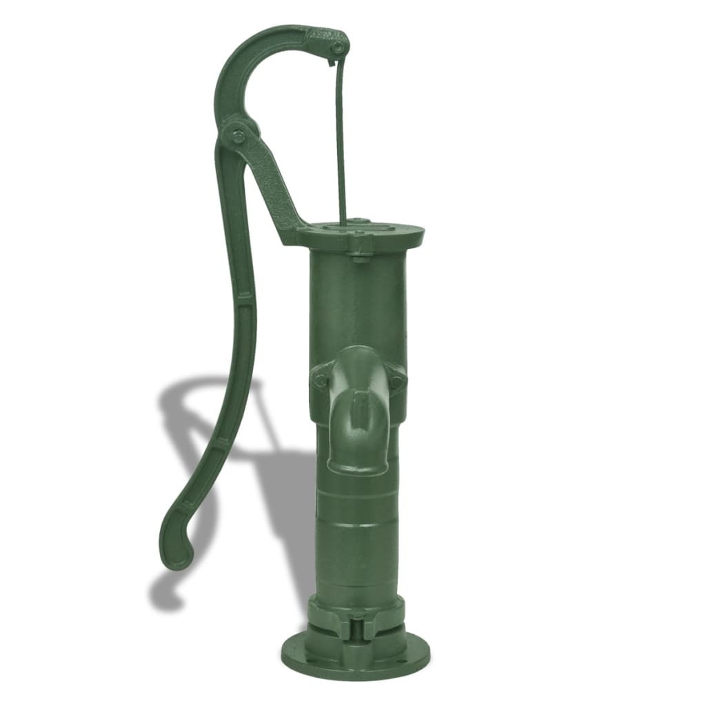 Pompa d'Acqua con Supporto per Giardino in Ghisa - homemem39