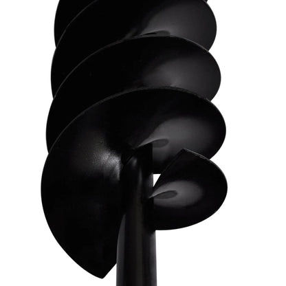 Trapano da Terra Maniglia Auger 100 mm Tre Spirali Acciaio Nero | homemem39