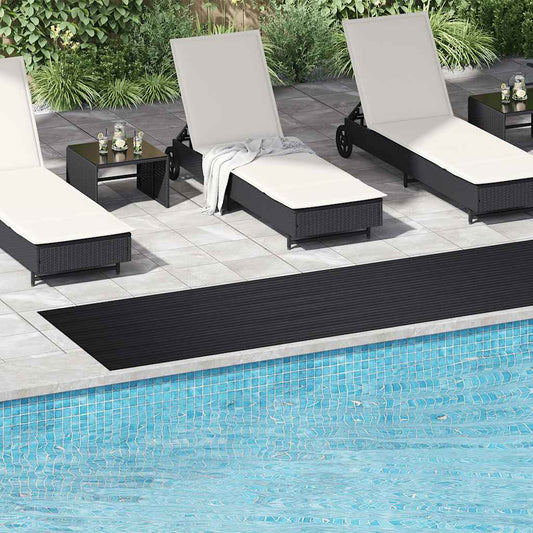 Tappetino Antiscivolo in Gomma 5 x 1 m a Battistrada Ampio