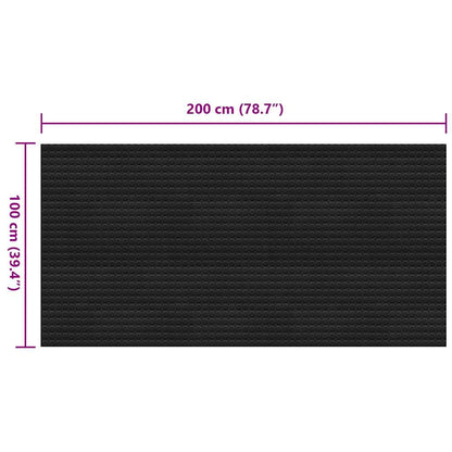 Tappetino Antiscivolo in Gomma 2 x 1 m con Puntini
