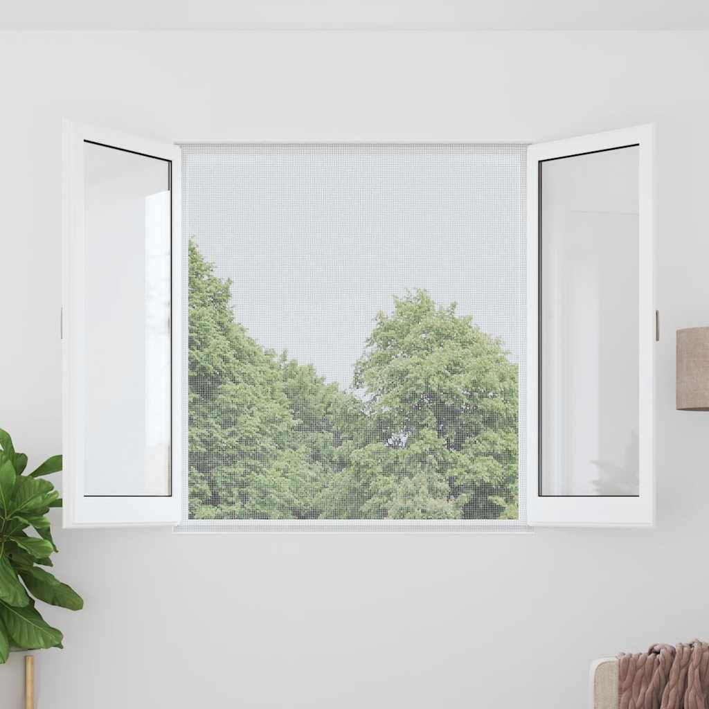 Zanzariera in Alluminio 100x500 cm Argento