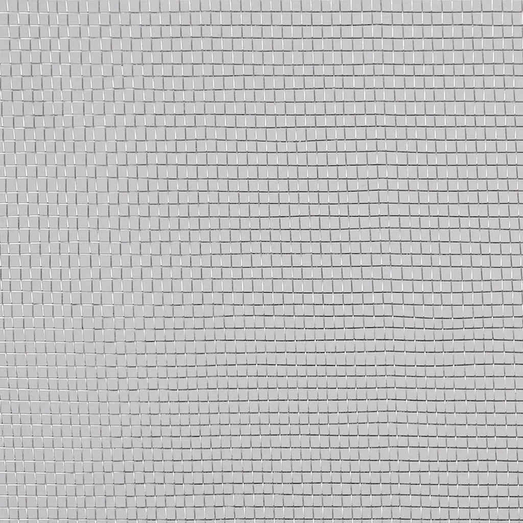 Zanzariera in Alluminio 100x1000 cm Argento