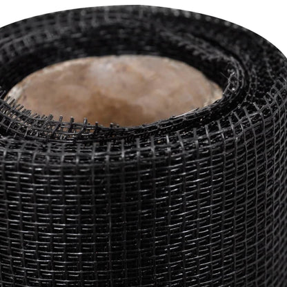 Zanzariera in Fibra di Vetro 100x1000 cm Nera