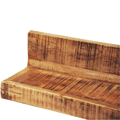 Mensole a muro in legno massiccio 2 articoli | homemem39