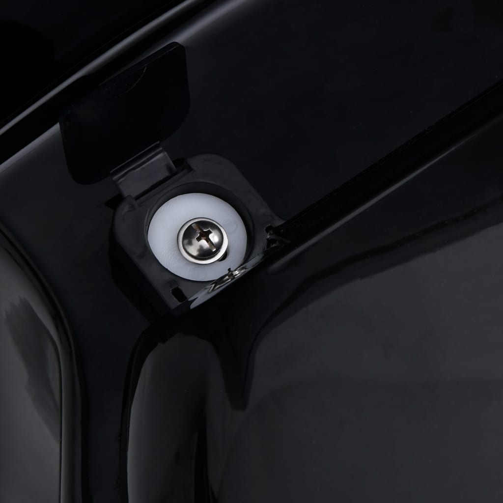 Vaso WC in Ceramica da Bagno ad Angolo Nero - homemem39