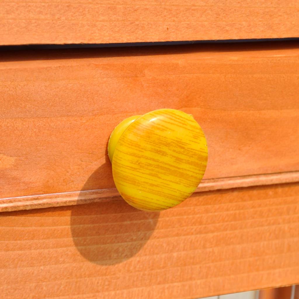 Conigliera all'Aperto Grande Gabbia Animali Piccoli Una Casetta