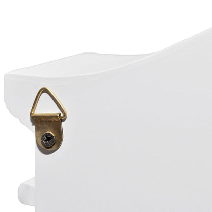 Armadietto per Chiavi con Cornice Foto Bianco | homemem39