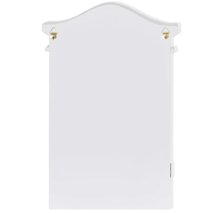 Armadietto per Chiavi con Cornice Foto Bianco | homemem39