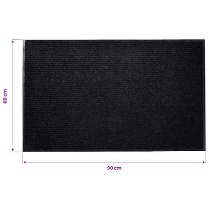 Zerbino Nero 90 x 60 cm in PVC