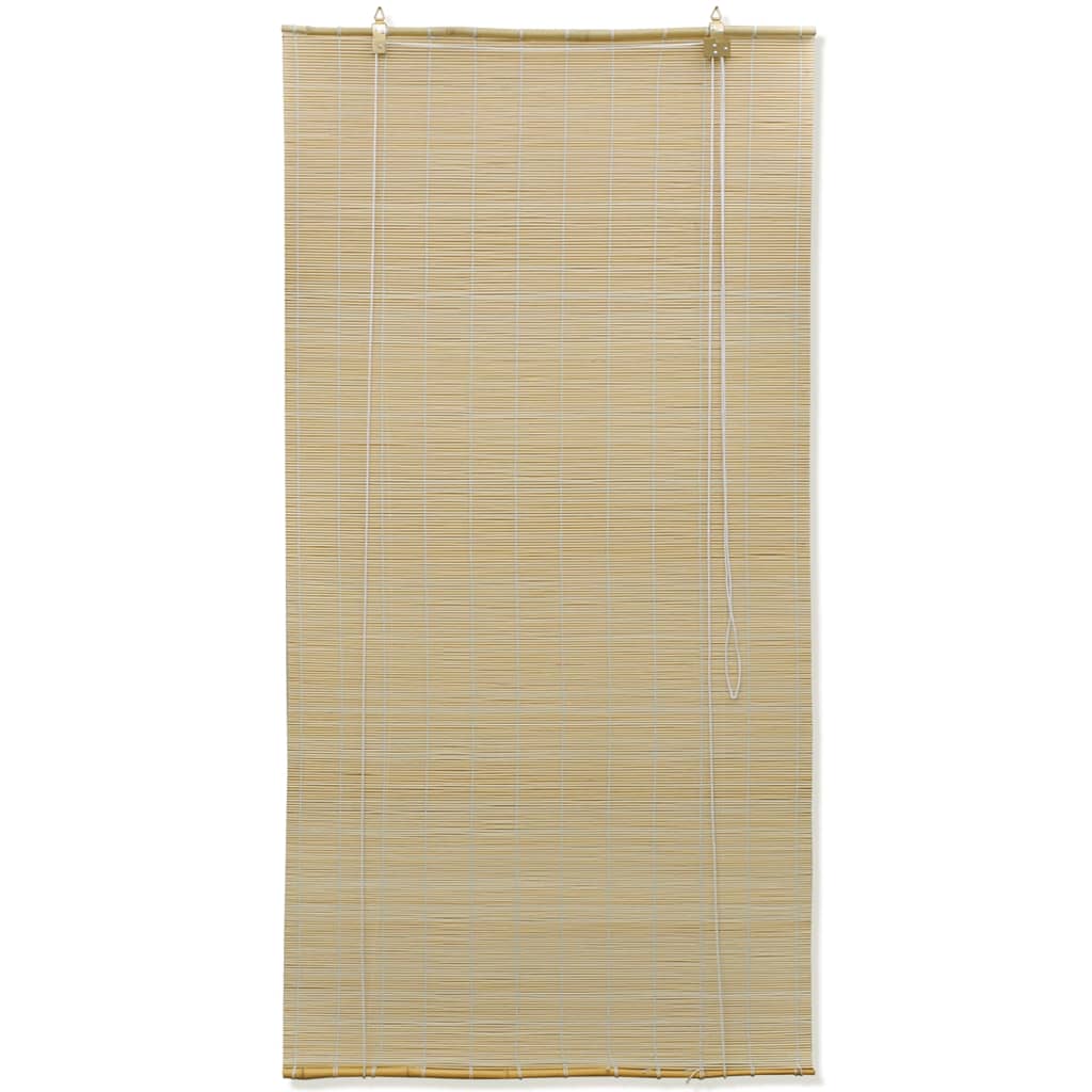 Tende a Rullo in Bambù Naturale 140x160 cm - homemem39